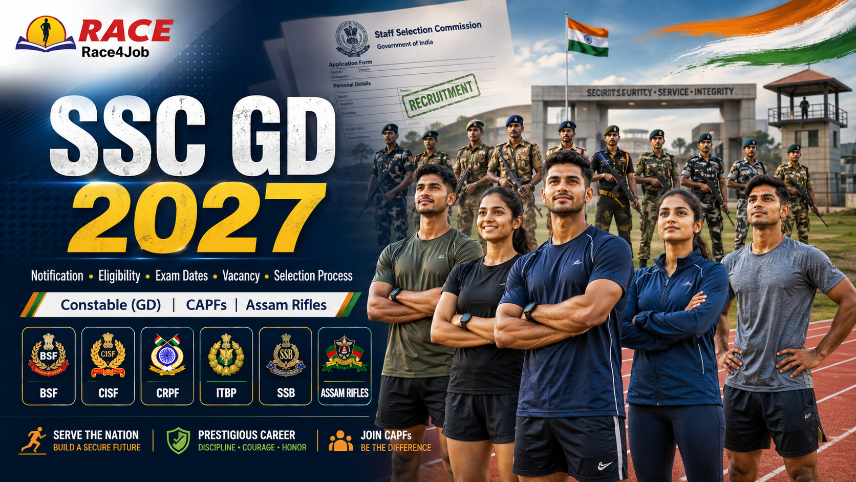 SSC GD 2027 Notification, Eligibility, Qualification, Age Limit & Important Dates